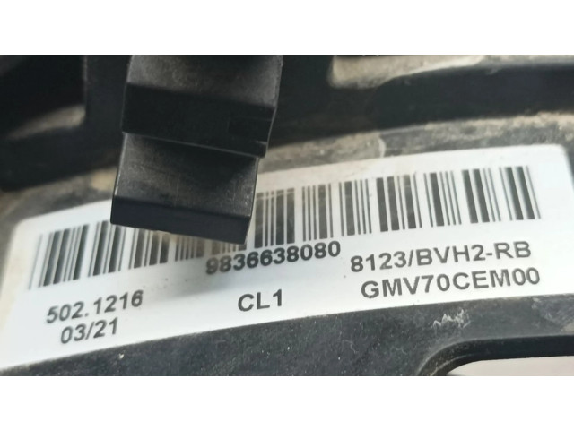 Вентилятор радиатора 9836638080 Citroen Berlingo