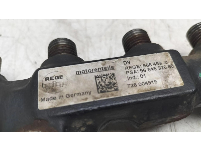 Vstřikovací lišta 9654592680 Citroen Berlingo pro naftový motor 1.6