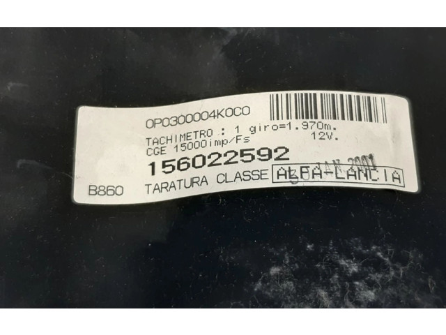 Панель приборов 156022592 Alfa Romeo 166