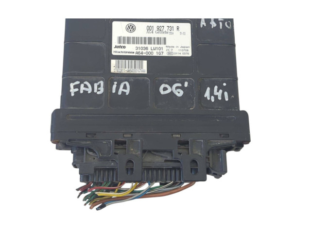 Блок управления коробкой передач 001927731R, 31036LW101   Skoda Fabia Mk1 (6Y)