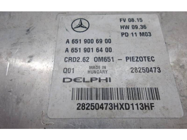 Řídící jednotka A6519016400 Mercedes-Benz GLK (X204) 2008