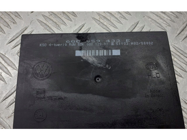 Блок комфорта 6Q0959433E   Skoda Fabia Mk1 (6Y)   