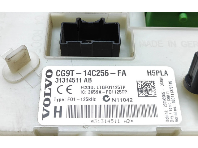 Pojistková skříňka 31314511AB, CG9T14C256FA Volvo V60 2011