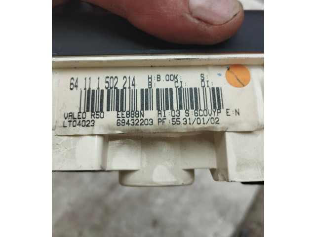 Блок управления климат-контролем 69437005   Mini One  Cooper R50  53