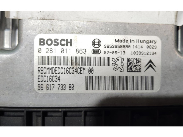 Řídící jednotka 0281011063 Citroen C4 I 2007