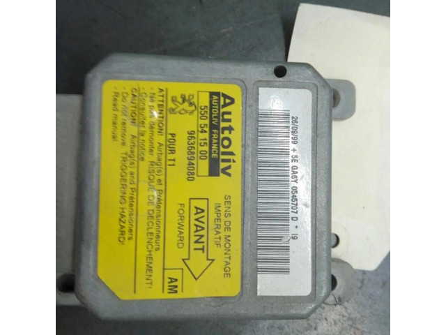 Блок подушек безопасности 9636894080, CENTRALITAAIRBAG   Peugeot 206+