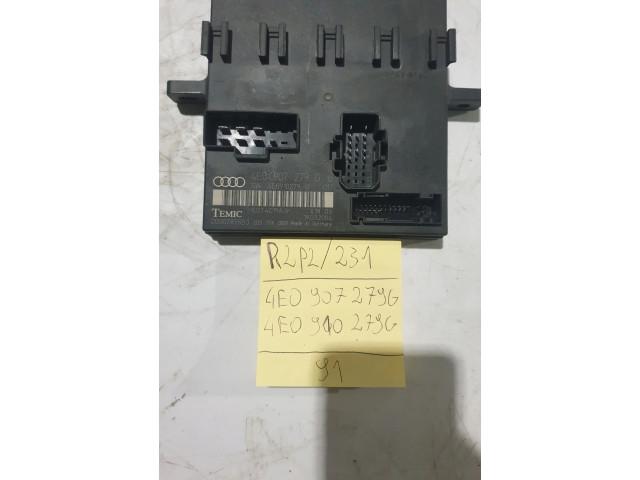 Блок комфорта 4E0907279G, 4E0910279G   Audi A8 S8 D3 4E   