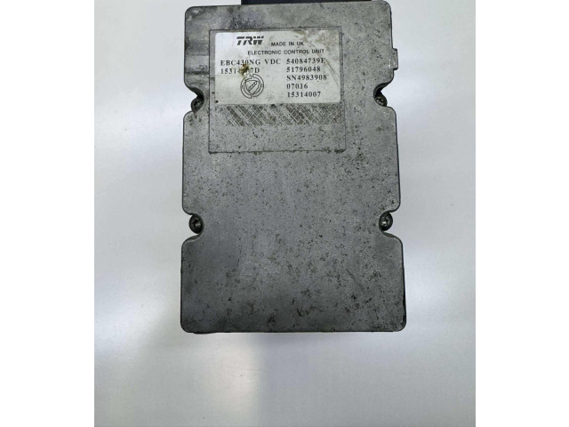 Блок ABS 54084739E, 51796048 Fiat Croma