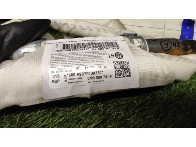 Боковая подушка безопасности 5M0880741H   Volkswagen Golf Plus