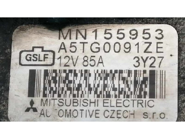 Генератор MN155953, ALTERNADOR Smart ForFour I 1.3