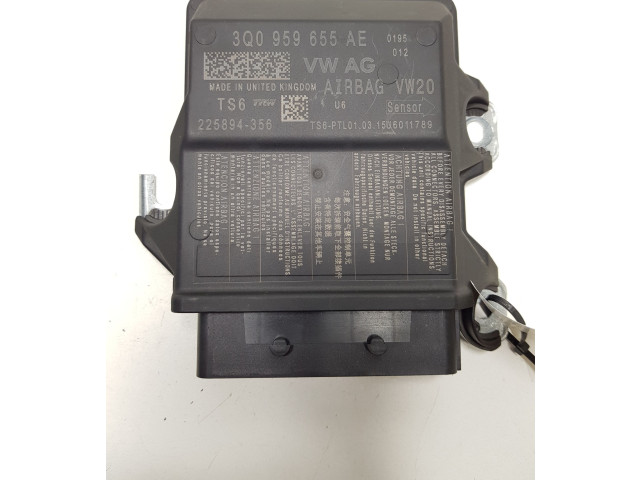 Блок подушек безопасности 3Q0959655AE Volkswagen PASSAT B8