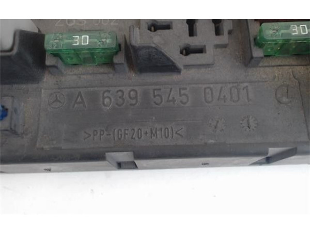 Pojistková skříňka Řídící jednotka BSM a6395450401 Mercedes-Benz Vito Viano W639 2005