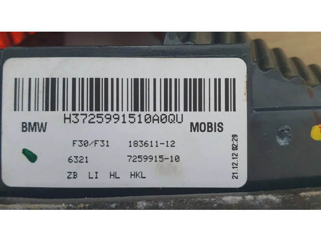 Задний фонарь левый 7259915, 18361112 BMW 3 F30 F35 F31 2012-2018 года