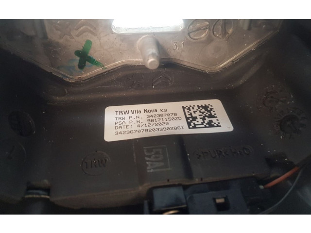 Руль Peugeot Partner III 2018 - года 34198516DD03, 98171150ZD