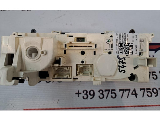 Блок управления климат-контролем A1699000900, A1699000900 Mercedes-Benz A W169