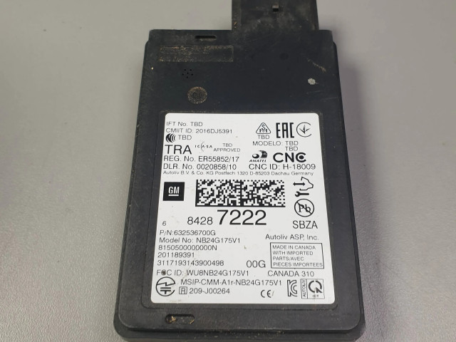 Датчик слепых зон 84287222, 632536700G Chevrolet Camaro