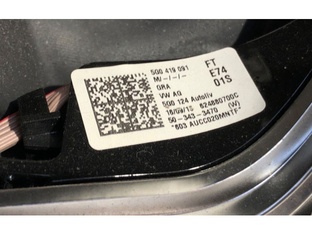 Руль Volkswagen Golf VII 2013 - 2019 года 5G0419091FT