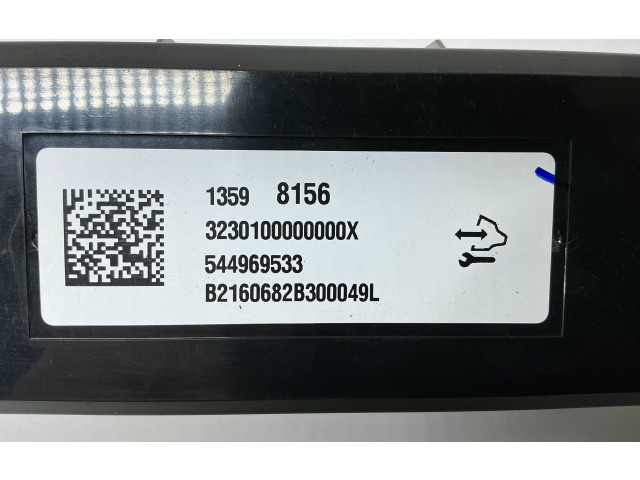 Блок управления климат-контролем 13598156, 544969533   Chevrolet Camaro