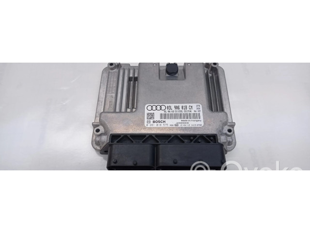 Блок управления двигателя 03L906018CM, 0281018575   Audi Q3 8U