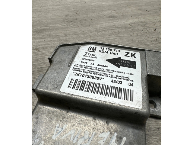 Блок подушек безопасности 327963935, ZKT0130620V   Opel Meriva A