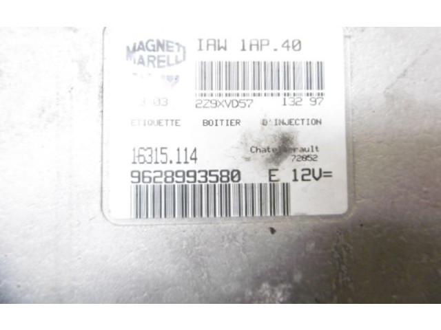 Řídící jednotka 9628993580, 9628993580   Citroen Berlingo 1999