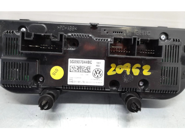 Блок управления климат-контролем 5G0907044BC, 5G0907044BC Volkswagen Golf VII