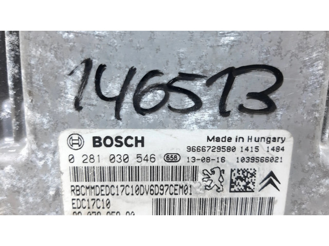 Řídící jednotka 9807885980, 146513 Citroen C3 Picasso 2010
