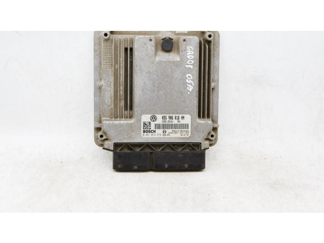 Řídící jednotka 03g906016hn, 0281012272 Volkswagen Caddy 2007