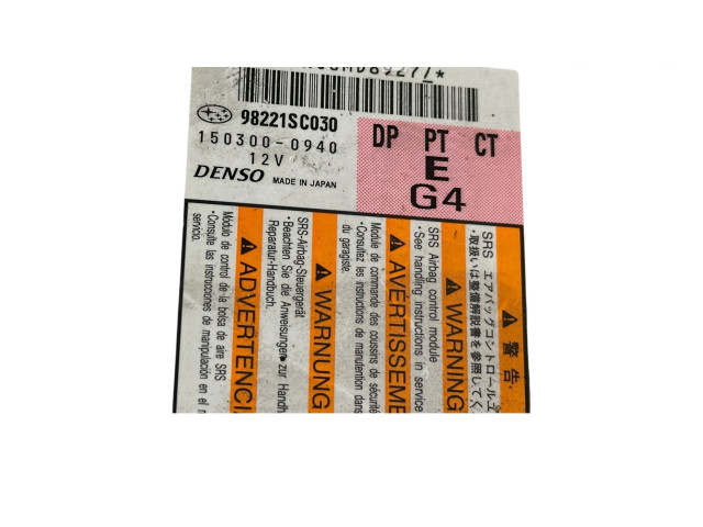 Блок подушек безопасности 98221SC030   Subaru Forester SH