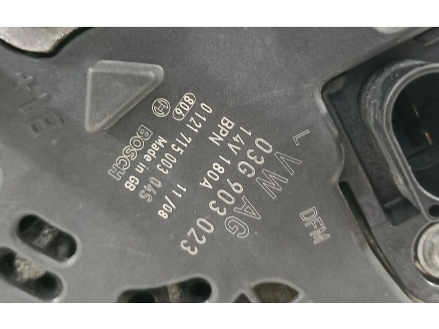 Генератор 03G903023   Volkswagen Passat Alltrack      