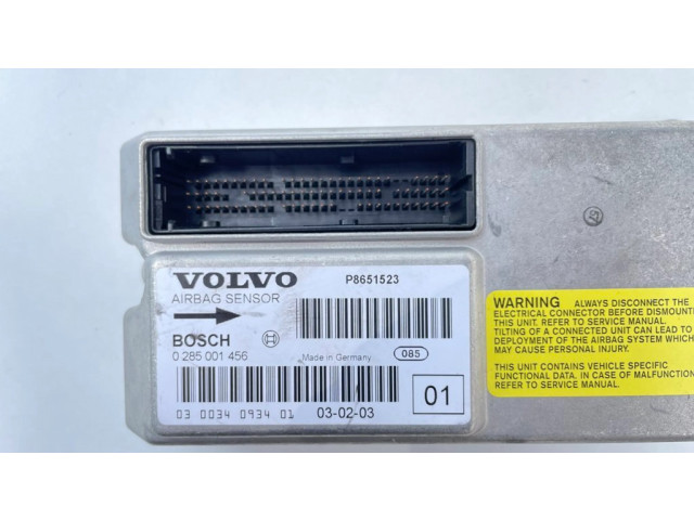 Блок подушек безопасности 0285001456, P8651523   Volvo V70