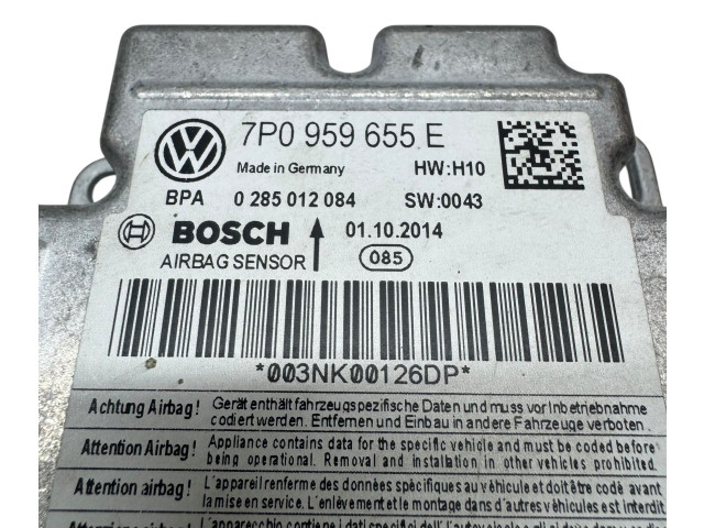 Блок подушек безопасности 7P0959655E, 01102014   Porsche Cayenne (92A)