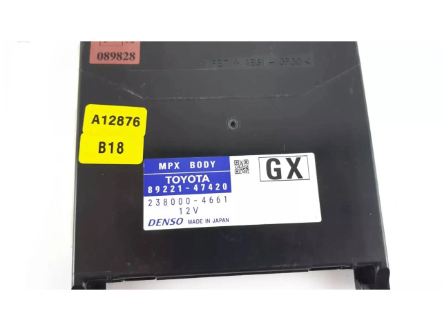 Блок комфорта 89221-47420, 8922147420   Toyota Prius+ (ZVW40)   