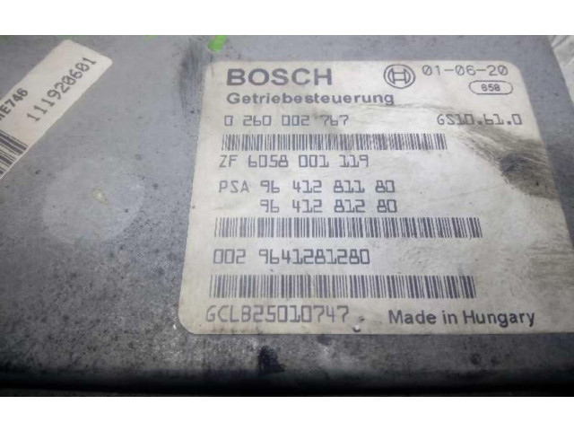 Блок управления коробкой передач 0260002767 Citroen C5