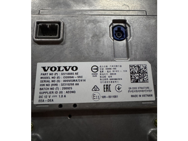 Дисплей 32218885 Volvo S60