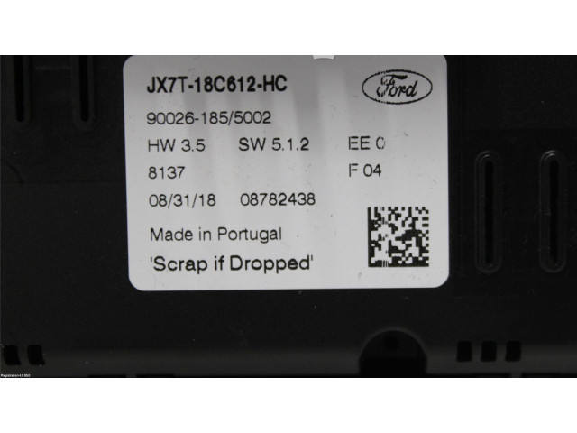 Блок управления климат-контролем 2470629, JX7T18C612HC   Ford Focus
