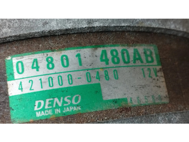 Генератор 04801480AB   Chrysler Town & Country V 4.0     