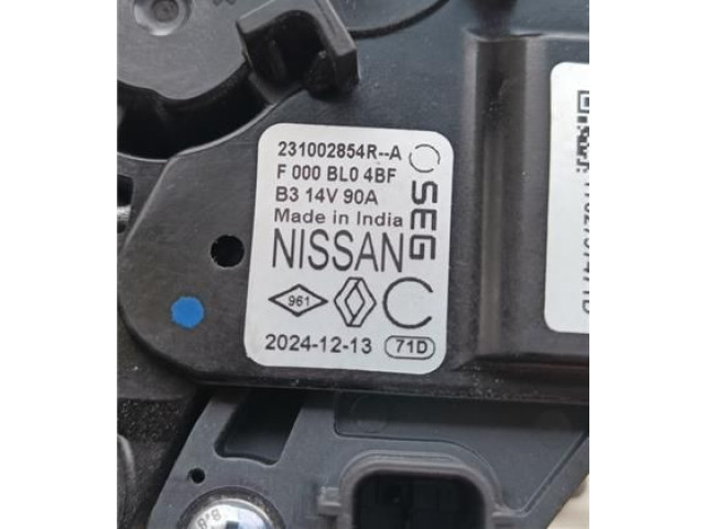 Генератор 231002854R Dacia Sandero