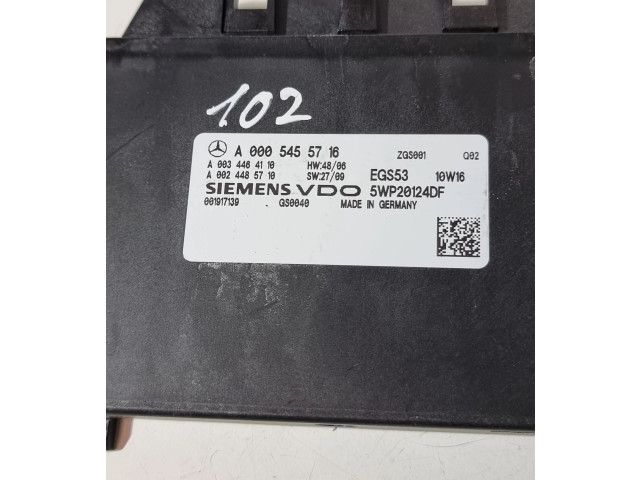 Блок управления коробкой передач A0005455716, A0034464110   Mercedes-Benz C W204