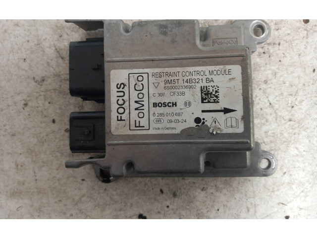 Блок подушек безопасности 9M5T14B321BA, 0285010687   Ford Focus