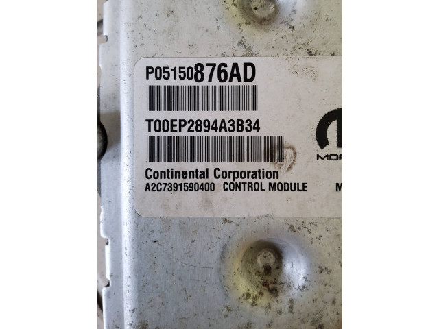 Řídící jednotka P05150876AD, T00EP2894A3B34 Chrysler Town & Country V 2016
