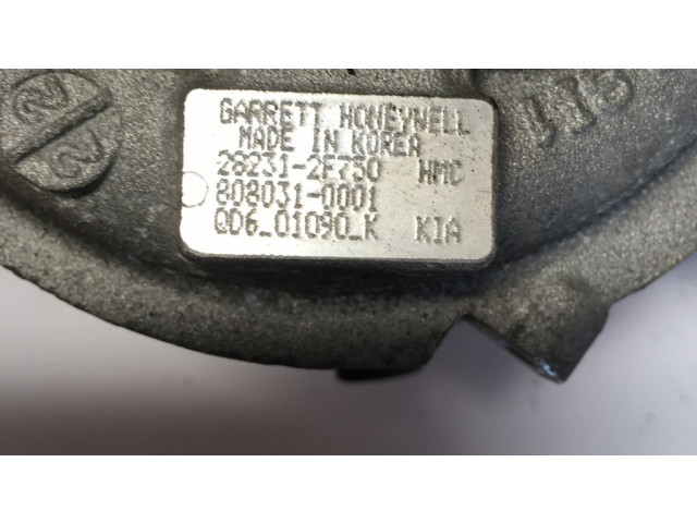 Turbodmychadlo Турбина 282312F750, 808031001 Hyundai Santa Fe 2.2