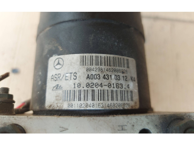 Jednotka ABS A0034310312, 10099013272 Mercedes-Benz CLK A208 C208 1998