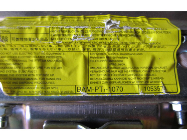 Подушка безопасности пассажира 1064776, 041009P Subaru Forester SH