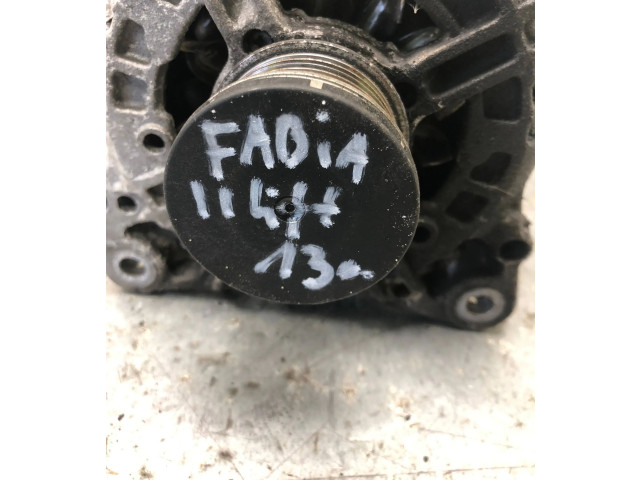 Генератор 03C903025F Skoda Fabia Mk2 (5J) для двигателя CBZ