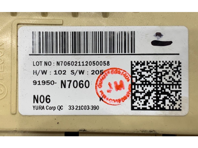 Ящик предохранителей (комплект) 91950-N7060 Hyundai Tucson IV NX4