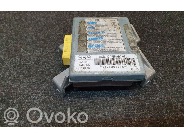 Блок подушек безопасности 77960SN7H91, 5WK4135 Honda Accord
