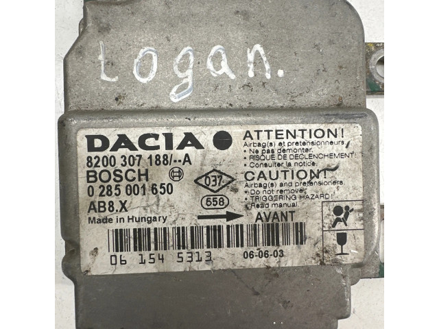Блок подушек безопасности 8200307188, 061545313   Dacia Logan I