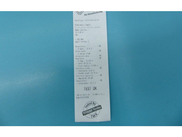 Генератор A5TG0091ZE, IMPRK1282669   Smart ForFour I      