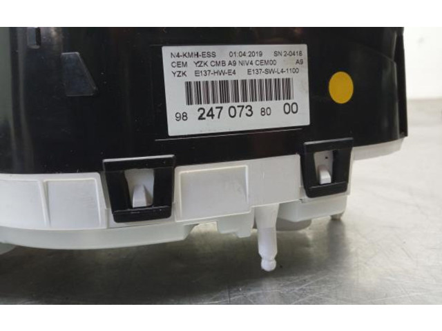 Панель приборов 9824707380, 1606423   Peugeot 2008 I       